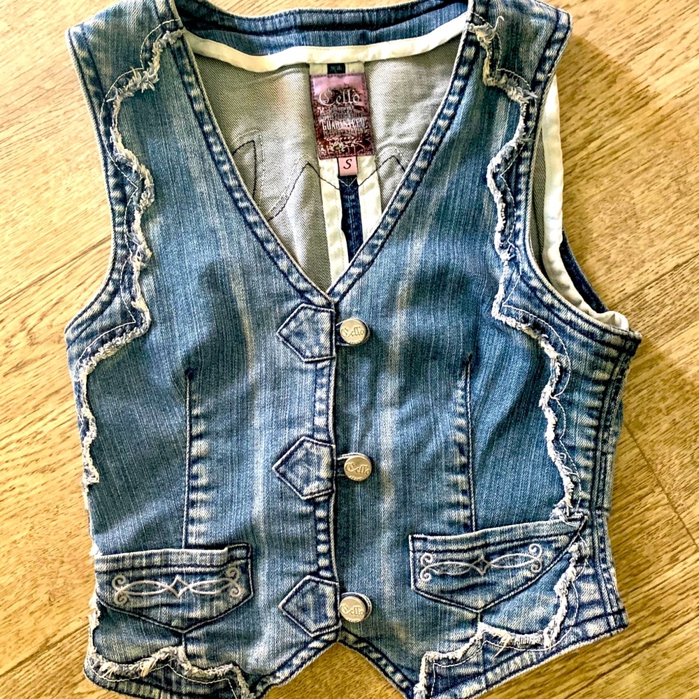 Blue Jean vest